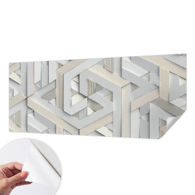 Savaime lipnus fototapetas Iliustruotasis buvęs