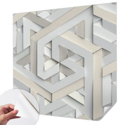 Savaime lipnus fototapetas Iliustruotasis buvęs