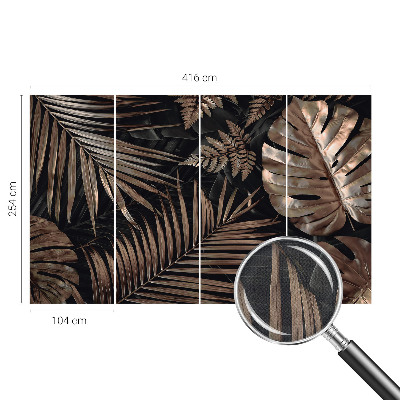3D fototapetas su egzotiško peilio motyvu