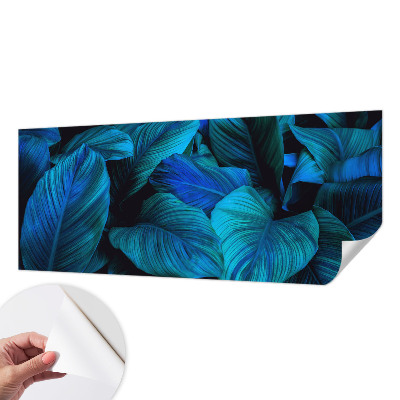 Savaime lipnus fototapetas Mėlynas peilis