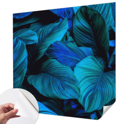 Savaime lipnus fototapetas Mėlynas peilis