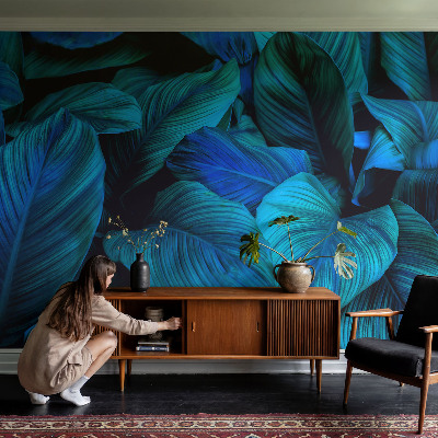 Savaime lipnus fototapetas Mėlynas peilis