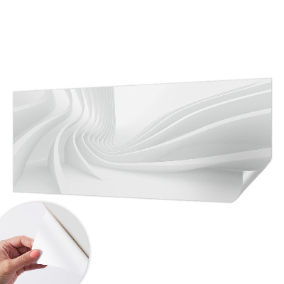 3D fototapetas su skysčio linijų motyvu