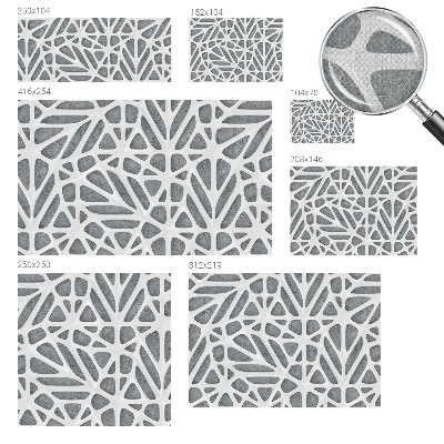 Fototapetai su geometriniu tinklu