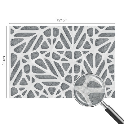 Fototapetai su geometriniu tinklu