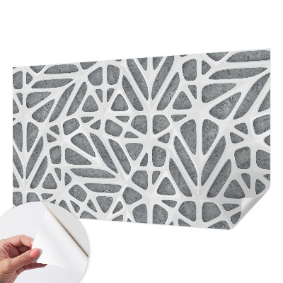 Fototapetai su geometriniu tinklu