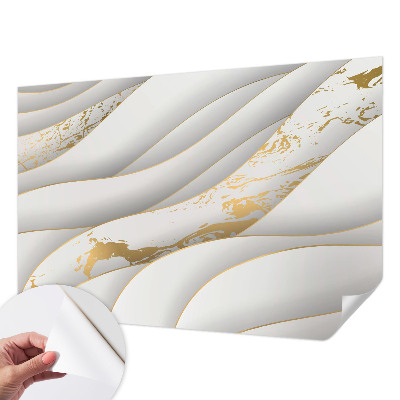3D fototapetas su dinamišku mėnstrės raštu