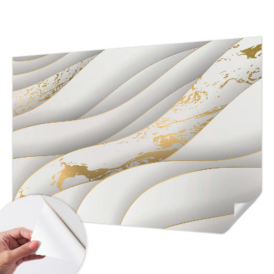 3D fototapetas su dinamišku mėnstrės raštu