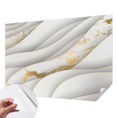 3D fototapetas su dinamišku mėnstrės raštu
