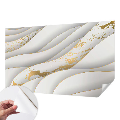 3D fototapetas su dinamišku mėnstrės raštu