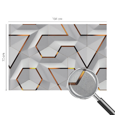 Savaime lipnus fototapetas Tredimensionelle mønstre