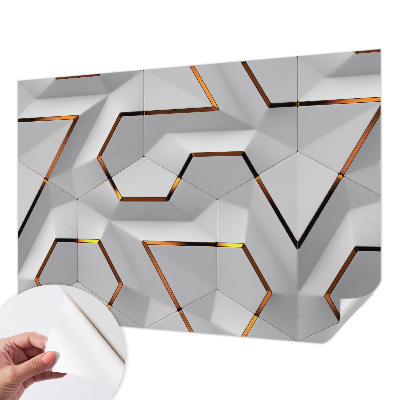 Savaime lipnus fototapetas Tredimensionelle mønstre