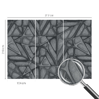 Fototapetai su geometriniu raštu ir pasirinktais dydžiais