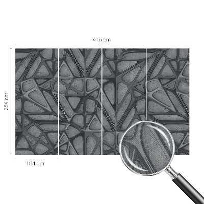 Fototapetai su geometriniu raštu ir pasirinktais dydžiais