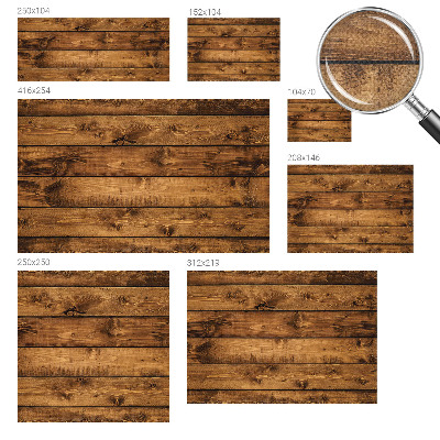 Fototapetas vaiko kambariui Træbrædder