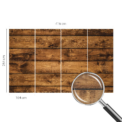 Fototapetas vaiko kambariui Træbrædder