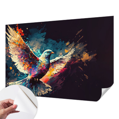 Savaime lipnus fototapetas Spalvingas fugl