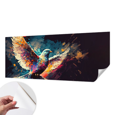 Savaime lipnus fototapetas Spalvingas fugl