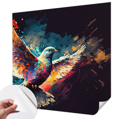 Savaime lipnus fototapetas Spalvingas fugl