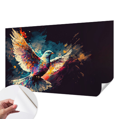 Savaime lipnus fototapetas Spalvingas fugl