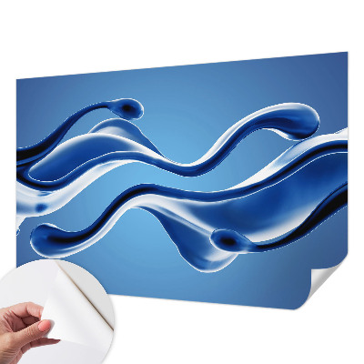 3D fototapetas sienoms Abstraktus leted