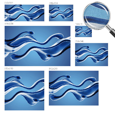 3D fototapetas sienoms Abstraktus leted