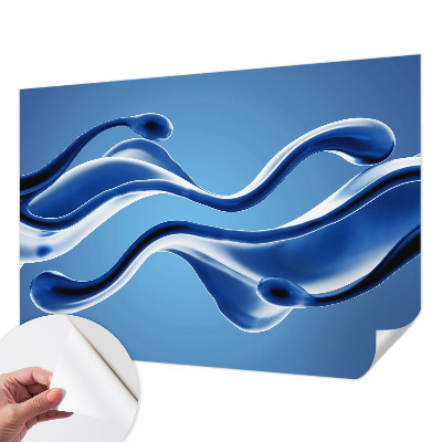 3D fototapetas sienoms su abstrakčiu led efektu