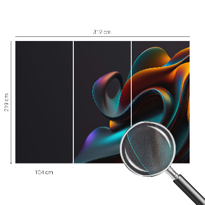 Fototapetas vaikams Spalvinga virvelė