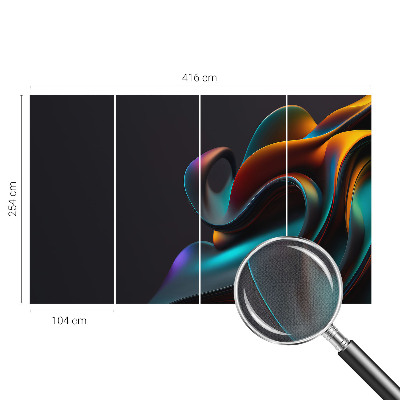 Fototapetas vaikams Spalvinga virvelė