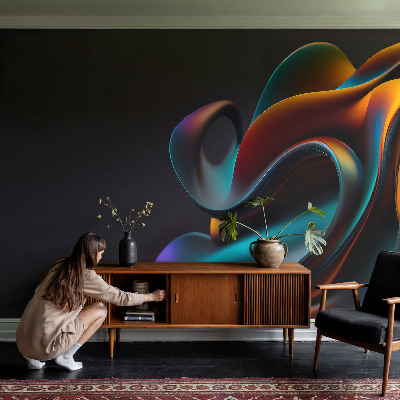 Fototapetas vaikams Spalvinga virvelė