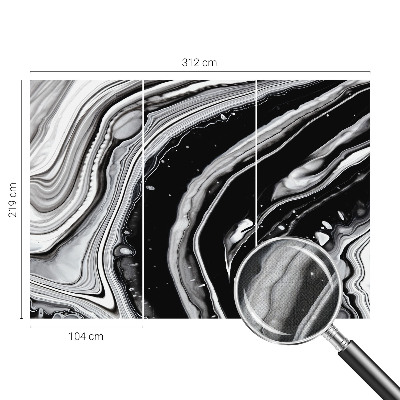 3D fototapetas sienoms Monochromatiniai buteliai