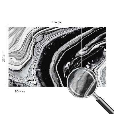 3D fototapetas sienoms Monochromatiniai buteliai