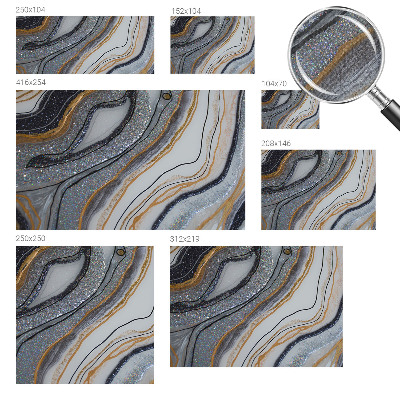 3D fototapetas Stenbølger