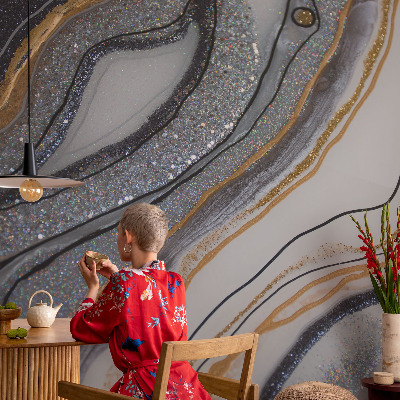 3D fototapetas Stenbølger