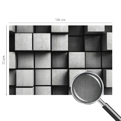 3D fototapetas su geometriniais brėžiniais