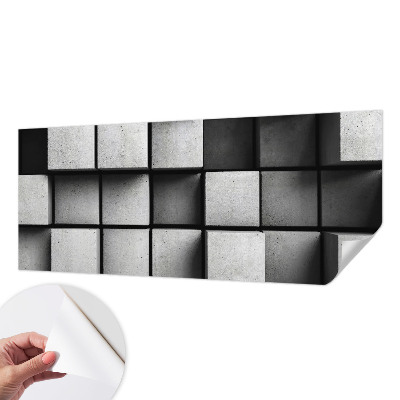 3D fototapetas su geometriniais brėžiniais