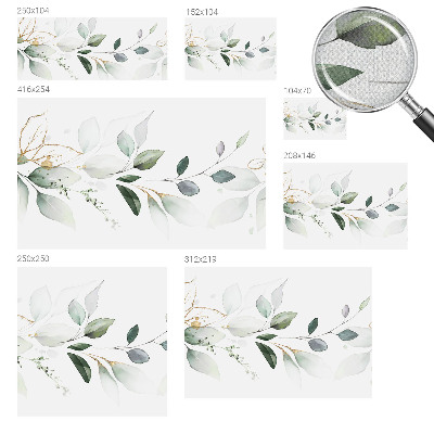 3D fototapetas Grønne peilis