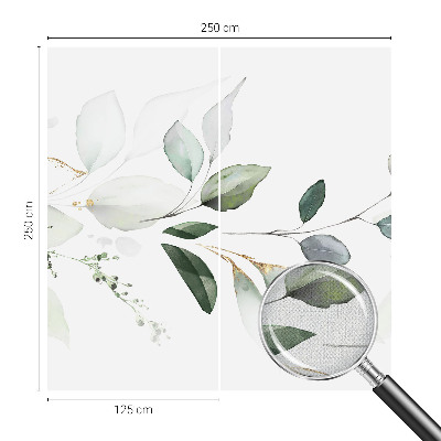 3D fototapetas su žaliu peilio motyvu