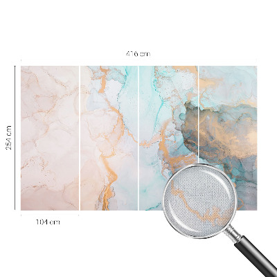 Fototapetas vaiko kambariui Akvareliniai buteliai