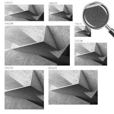 3D fototapetas sienoms su geometriniais konstruktyviais motyvais