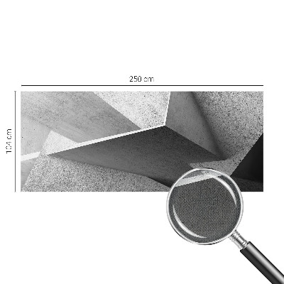 3D fototapetas sienoms su geometriniais konstruktyviais motyvais