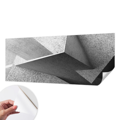 3D fototapetas sienoms su geometriniais konstruktyviais motyvais