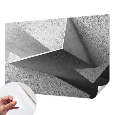 3D fototapetas sienoms su geometriniais konstruktyviais motyvais