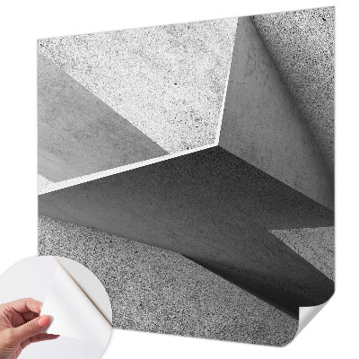 3D fototapetas sienoms su geometriniais konstruktyviais motyvais