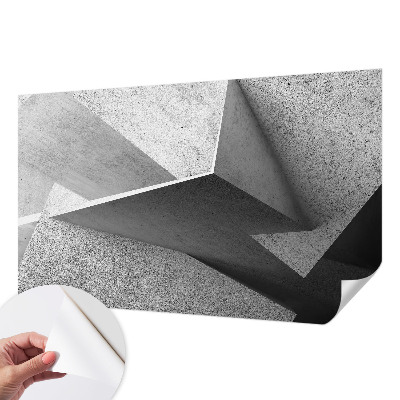 3D fototapetas sienoms su geometriniais konstruktyviais motyvais