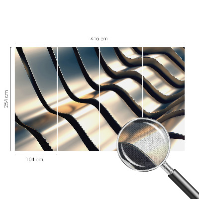Fototapetai su metalinėmis spyruoklėmis