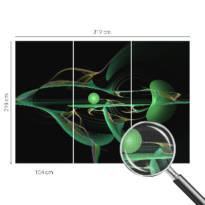 Tapetai Grønne bølger