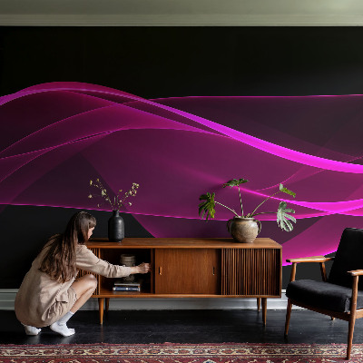 3D fototapetas sienoms Lyserøde juosta