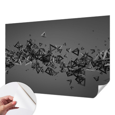 Fototapetai su geometriniu abstrakčiu raštu