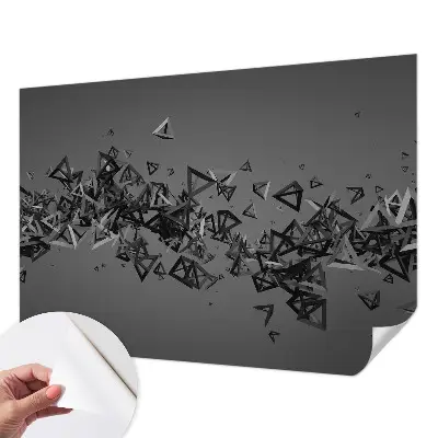 Fototapetai su geometriniu abstrakčiu raštu